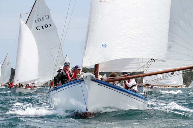 C03 Darney on her last run to the bottom before breaking her gaff - Gant Portsea Cup 2013 ©  Alex McKinnon Photography http://www.alexmckinnonphotography.com